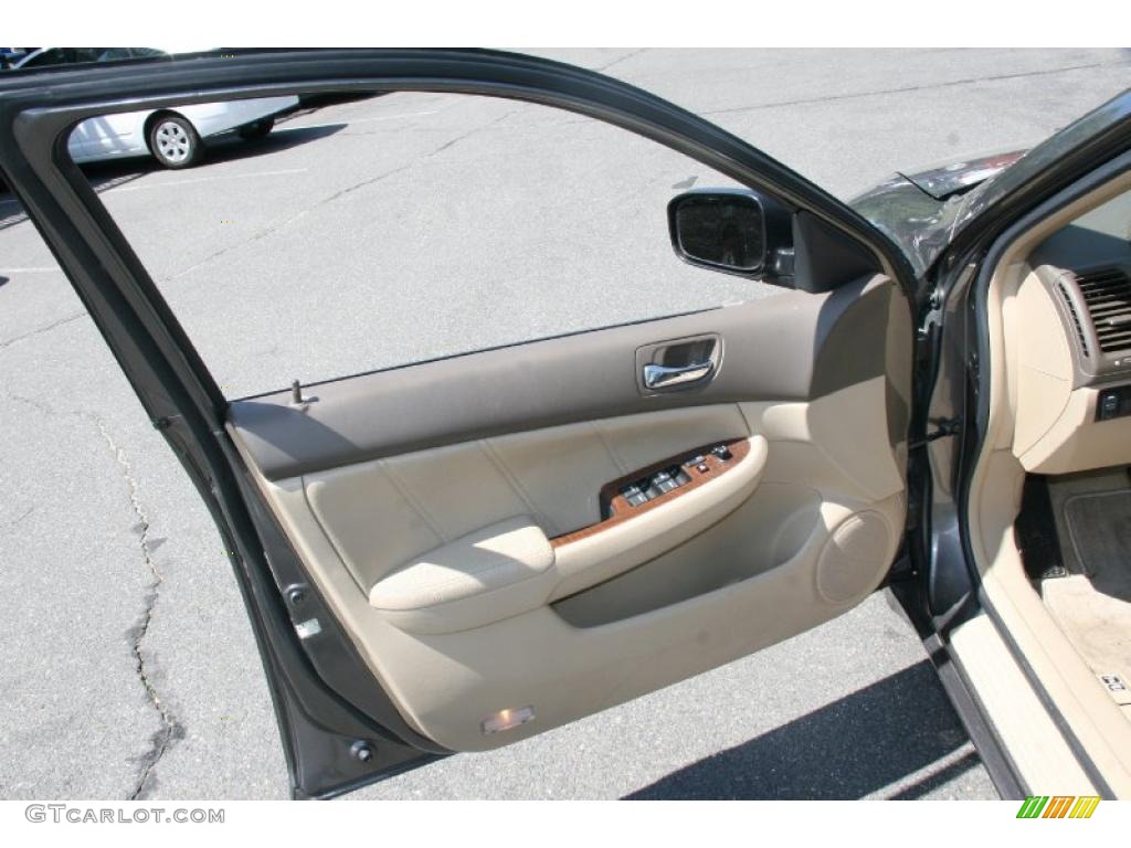 2007 Accord EX-L Sedan - Carbon Bronze Pearl / Ivory photo #13