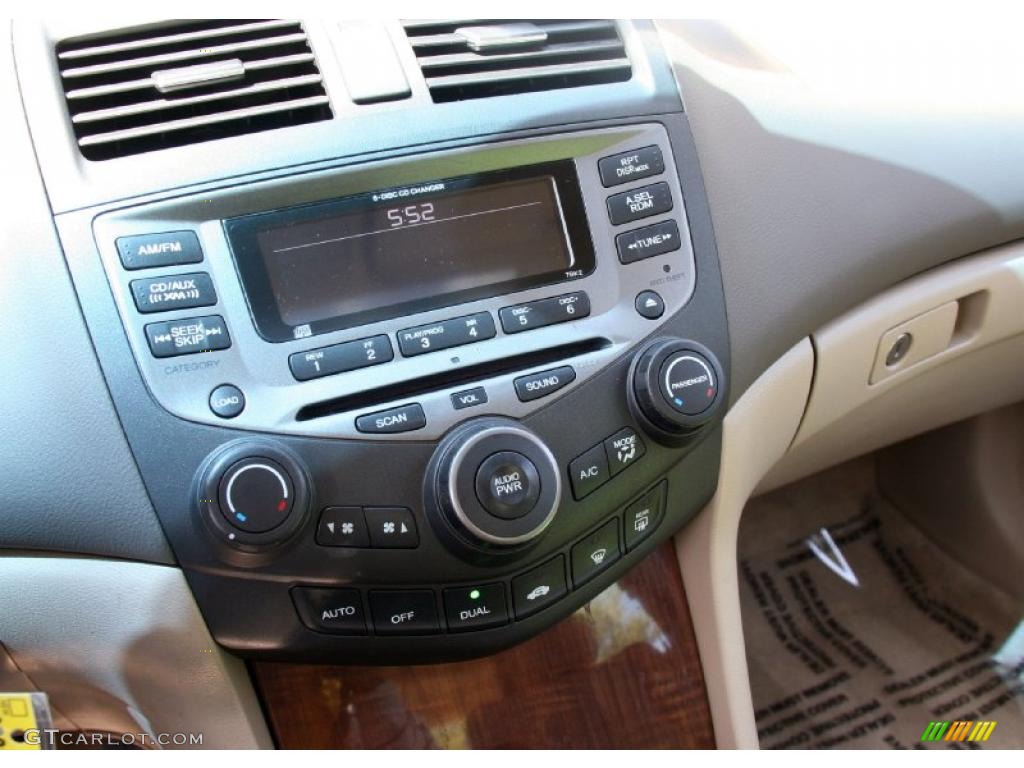 2007 Accord EX-L V6 Sedan - Desert Mist Metallic / Ivory photo #23