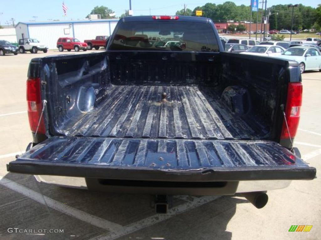 2008 Silverado 3500HD LTZ Crew Cab 4x4 Dually - Dark Blue Metallic / Light Titanium photo #15