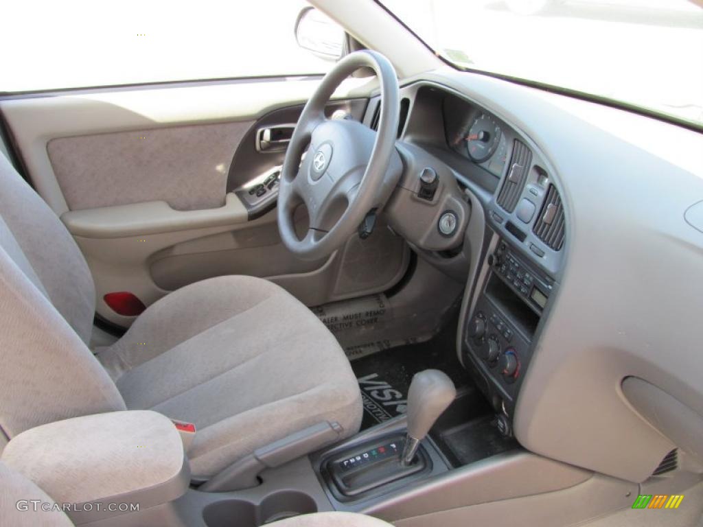 2006 Elantra GLS Sedan - Champagne Beige / Beige photo #6