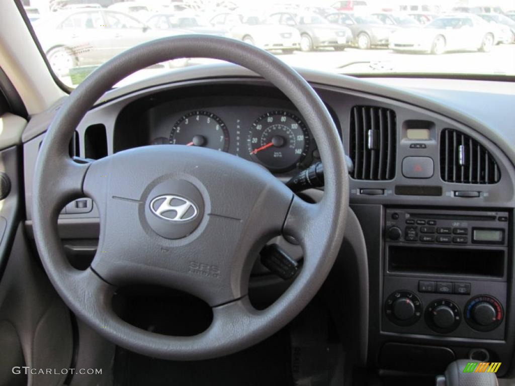 2006 Elantra GLS Sedan - Champagne Beige / Beige photo #11