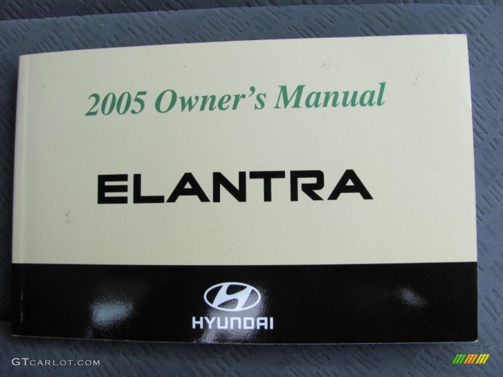 2005 Elantra GLS Sedan - Electric Red Metallic / Gray photo #11