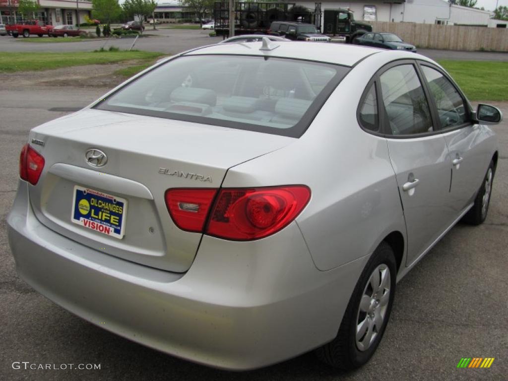 2009 Elantra GLS Sedan - Quicksilver / Gray photo #2