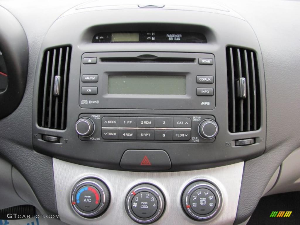 2009 Elantra GLS Sedan - Quicksilver / Gray photo #5