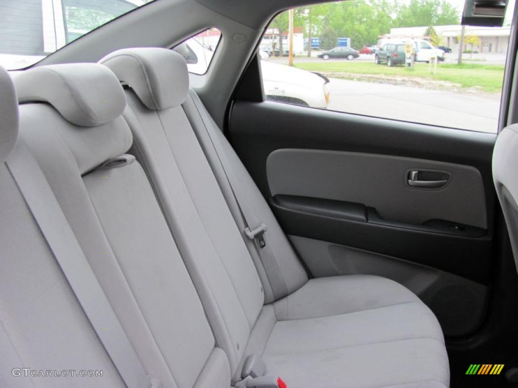 2009 Elantra GLS Sedan - Quicksilver / Gray photo #7