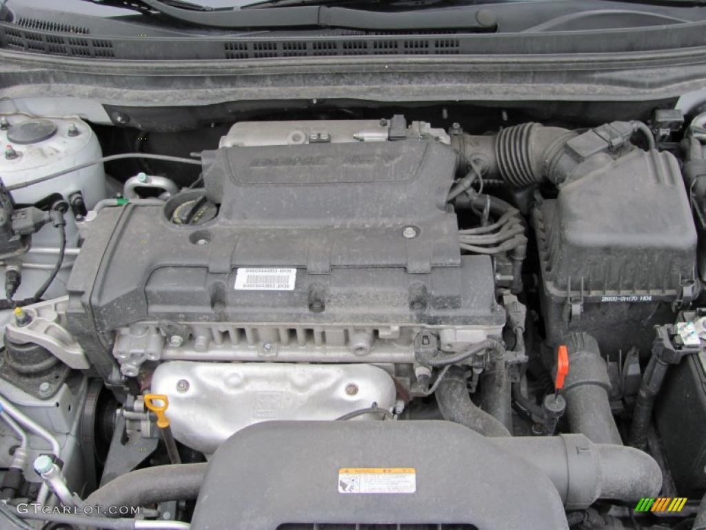 2009 Elantra GLS Sedan - Quicksilver / Gray photo #11