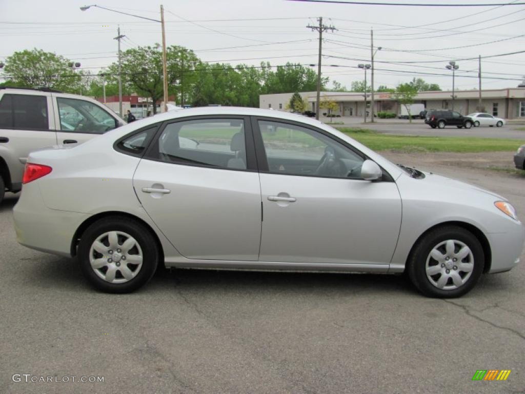 2009 Elantra GLS Sedan - Quicksilver / Gray photo #15