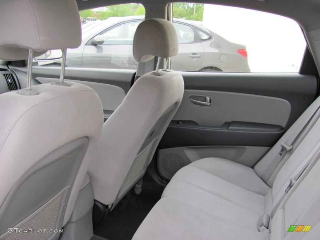 2009 Elantra GLS Sedan - Quicksilver / Gray photo #21