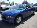 2009 Deep Water Blue Pearl Dodge Charger SE  photo #2