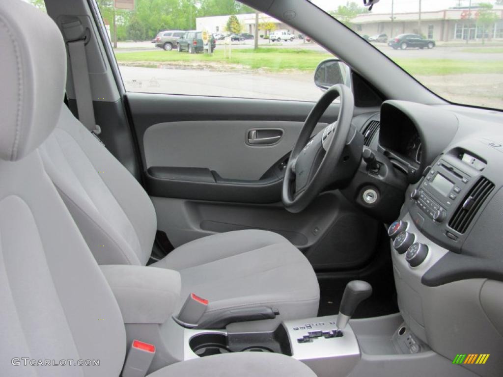 2009 Elantra GLS Sedan - Quicksilver / Gray photo #7