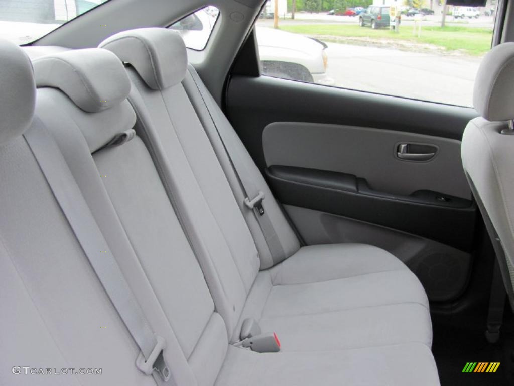 2009 Elantra GLS Sedan - Quicksilver / Gray photo #8