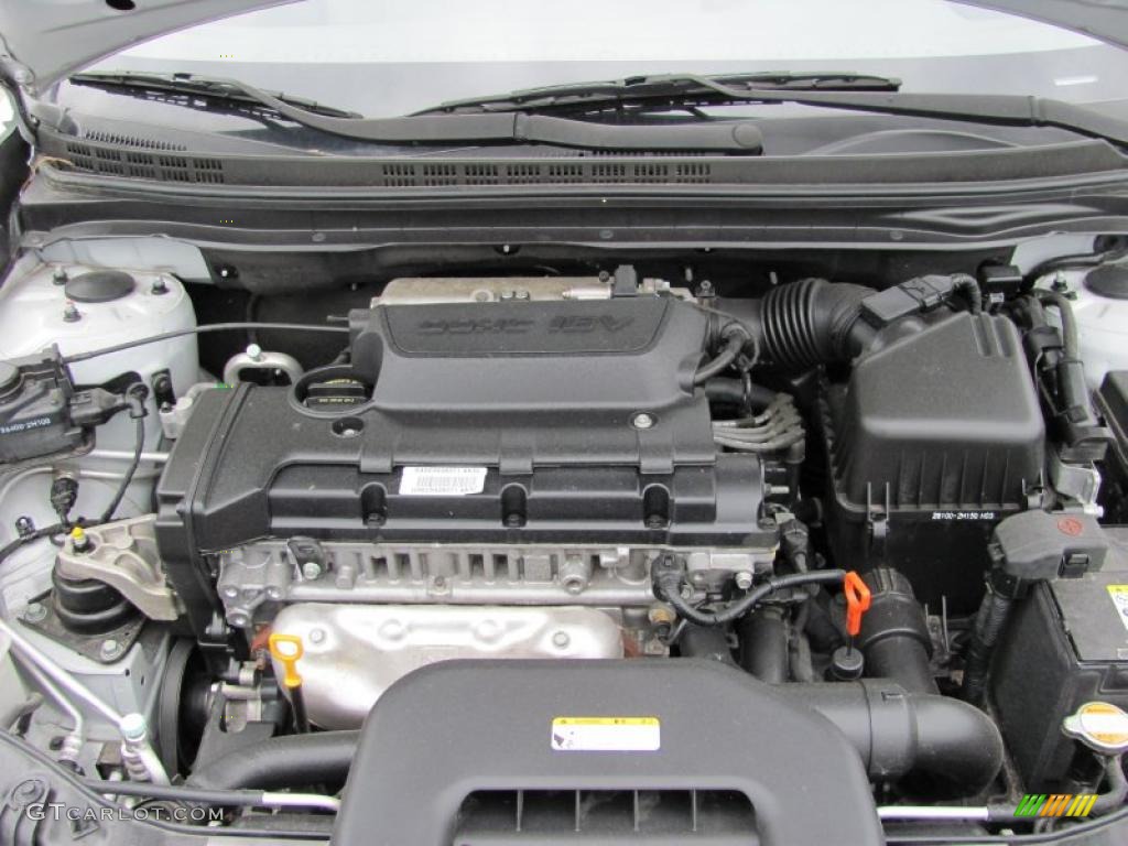 2009 Elantra GLS Sedan - Quicksilver / Gray photo #12