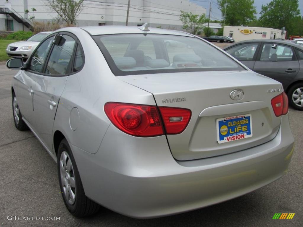 2009 Elantra GLS Sedan - Quicksilver / Gray photo #14