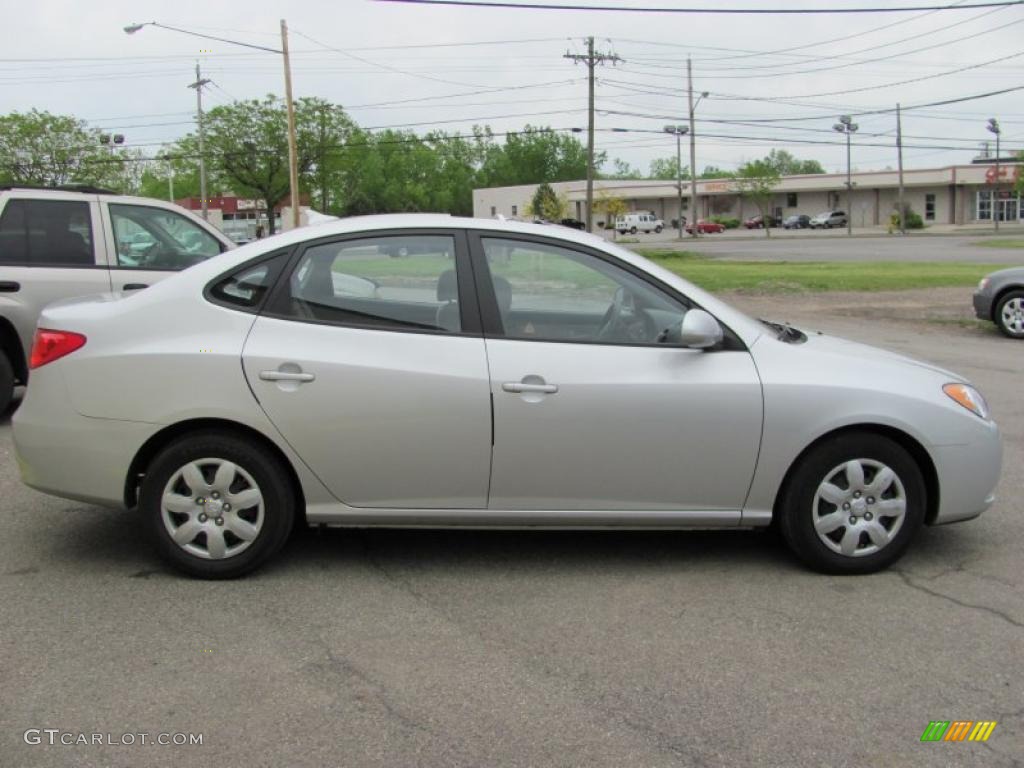 2009 Elantra GLS Sedan - Quicksilver / Gray photo #16