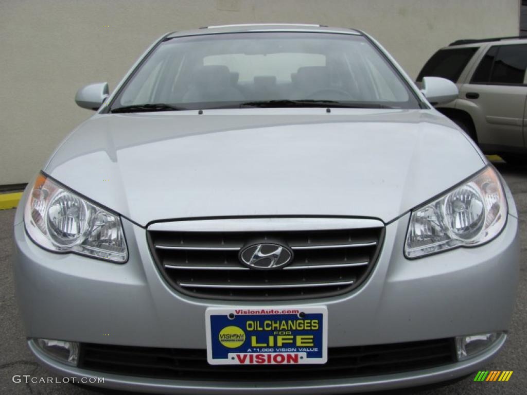 2009 Elantra GLS Sedan - Quicksilver / Gray photo #18