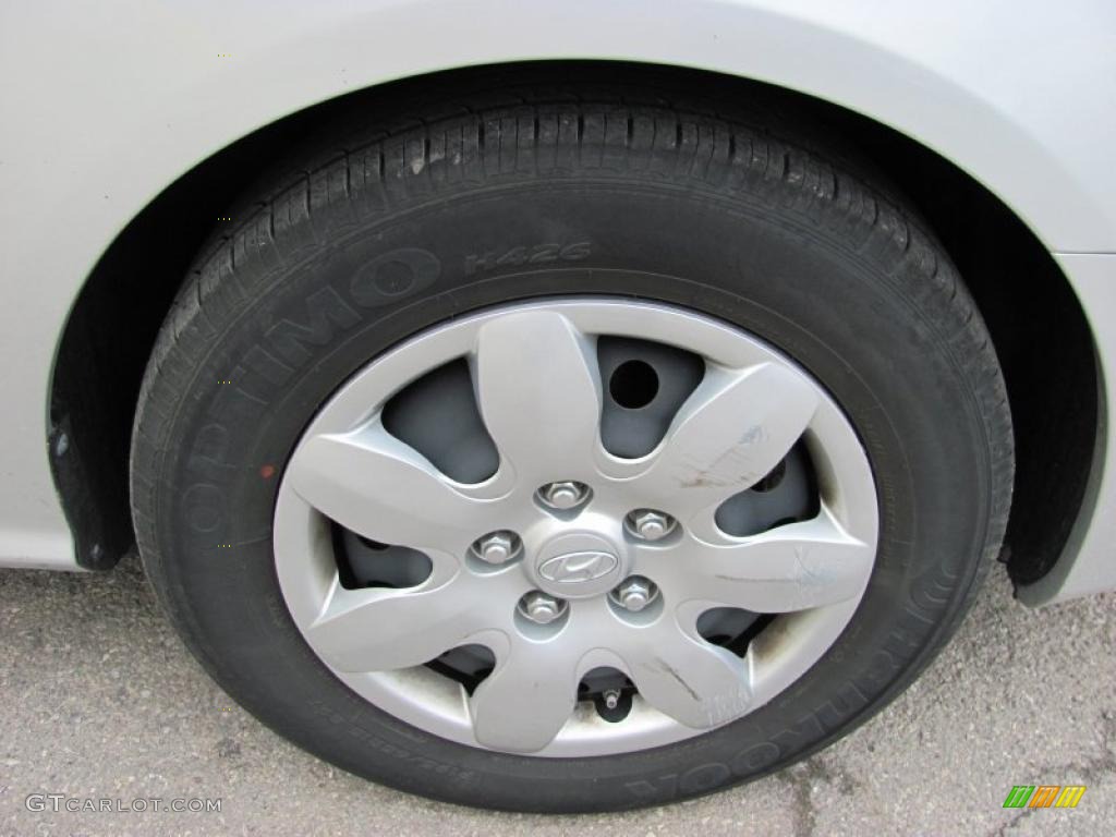 2009 Elantra GLS Sedan - Quicksilver / Gray photo #19