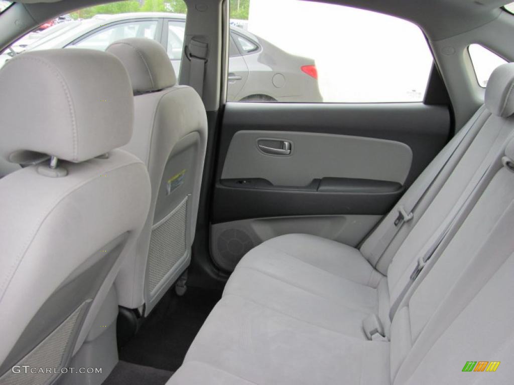 2009 Elantra GLS Sedan - Quicksilver / Gray photo #22