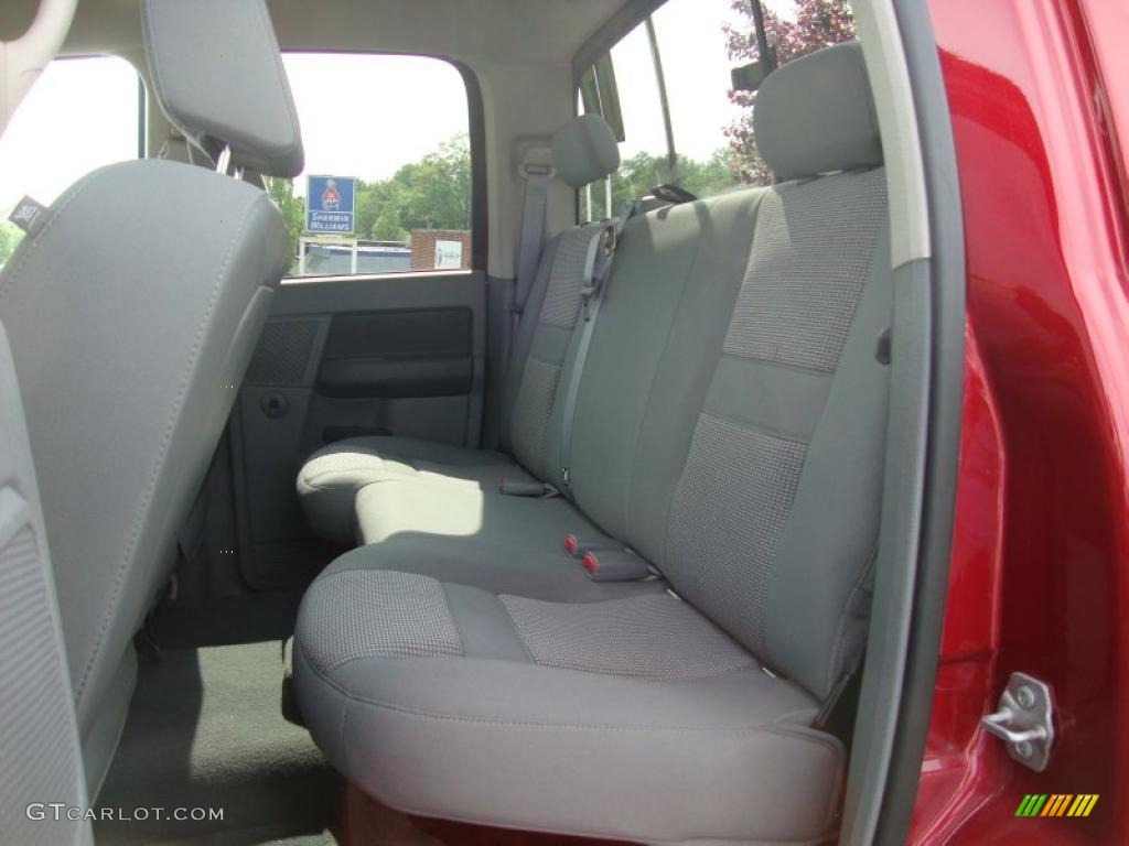 2007 Ram 1500 Big Horn Edition Quad Cab 4x4 - Inferno Red Crystal Pearl / Medium Slate Gray photo #20