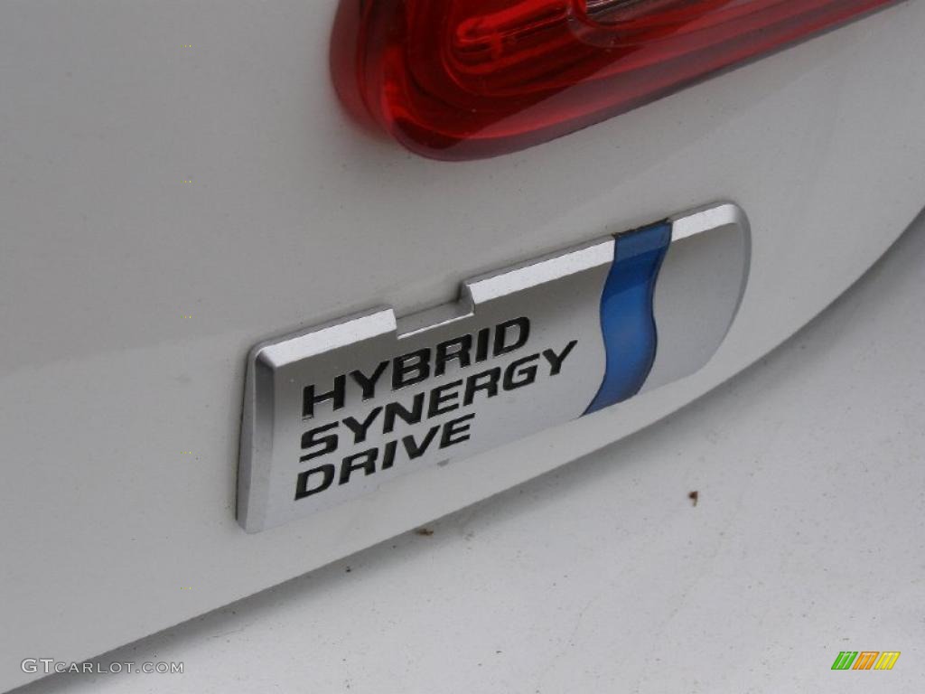 2009 Camry Hybrid - Super White / Ash photo #9
