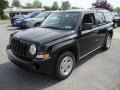 2008 Brilliant Black Crystal Pearl Jeep Patriot Sport 4x4  photo #2