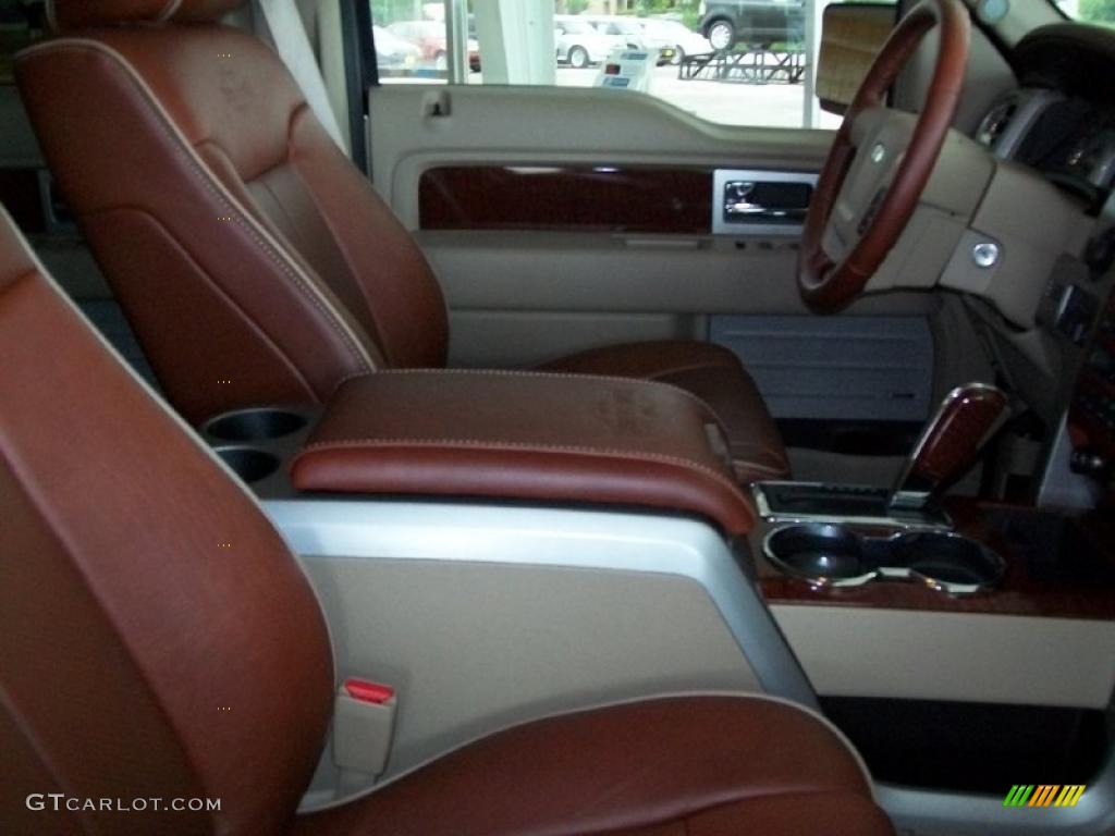 2010 F150 King Ranch SuperCrew 4x4 - Tuxedo Black / Chapparal Leather photo #7