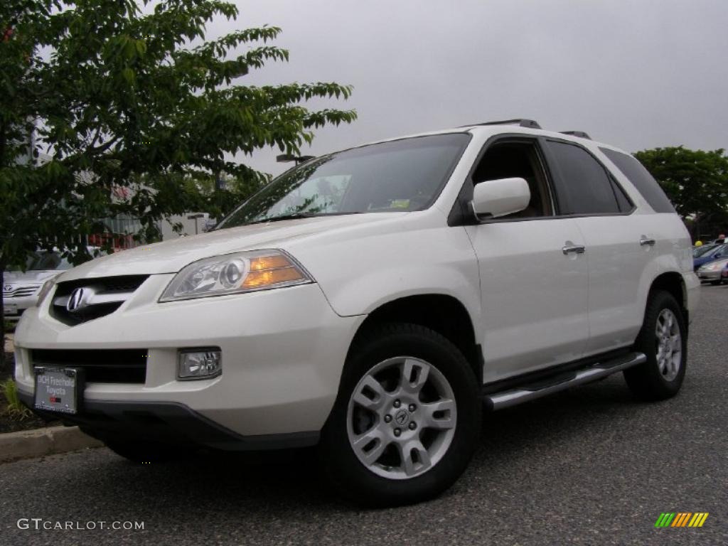 2005 MDX  - Taffeta White / Saddle photo #1