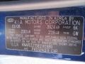 Deep Ocean Blue - Spectra EX Sedan Photo No. 16