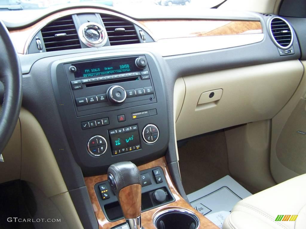 2008 Enclave CXL - Gold Mist Metallic / Cashmere/Cocoa photo #24