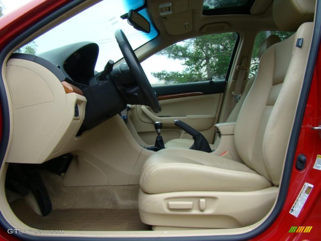 2008 TSX Sedan - Milano Red / Parchment photo #7
