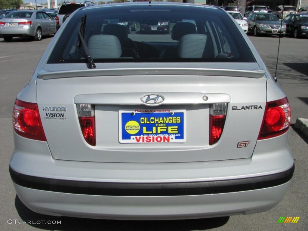 2006 Elantra GT Hatchback - Sterling Silver / Gray photo #13