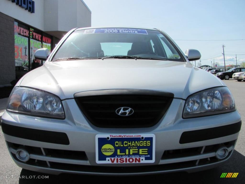2006 Elantra GT Hatchback - Sterling Silver / Gray photo #17