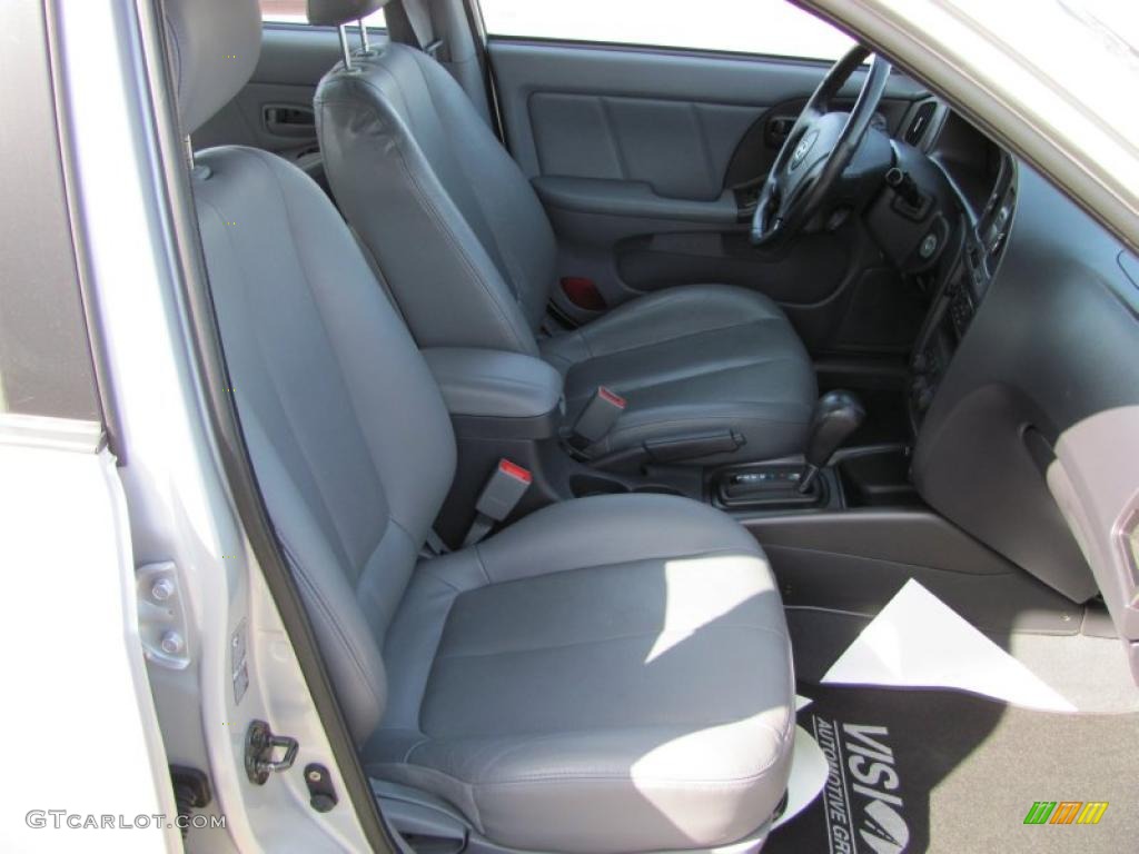 2006 Elantra GT Hatchback - Sterling Silver / Gray photo #19