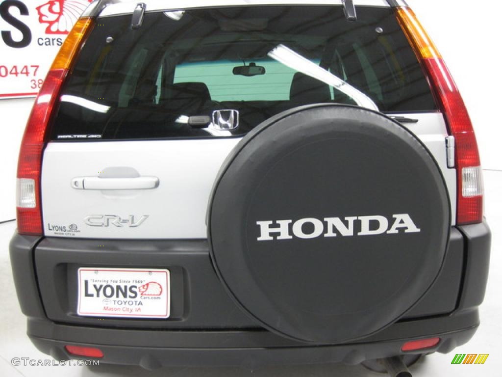 2004 CR-V EX 4WD - Satin Silver Metallic / Black photo #12
