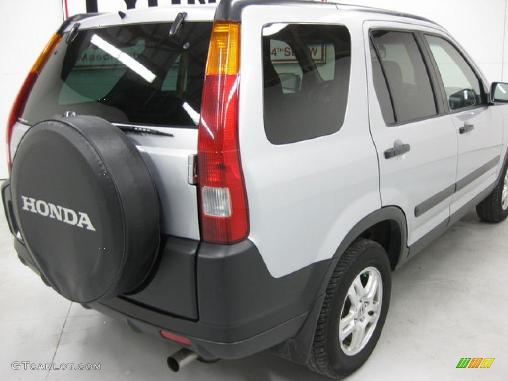 2004 CR-V EX 4WD - Satin Silver Metallic / Black photo #15