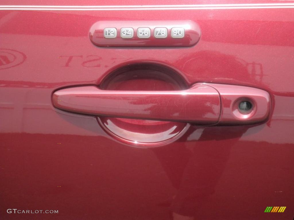 2007 MKZ AWD Sedan - Vivid Red Metallic / Light Stone photo #12
