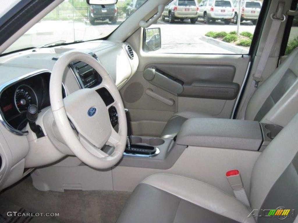2006 Explorer XLT 4x4 - Silver Birch Metallic / Stone photo #9