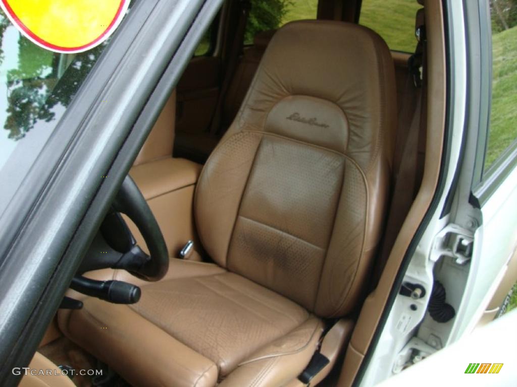 1996 Explorer Eddie Bauer 4x4 - Oxford White / Beige photo #16