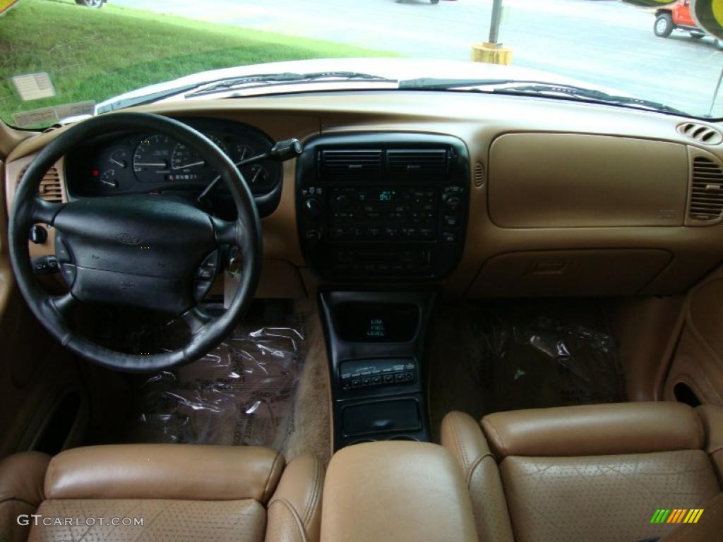 1996 Explorer Eddie Bauer 4x4 - Oxford White / Beige photo #25
