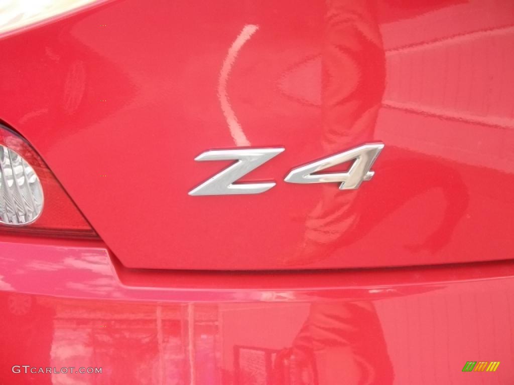 2003 Z4 3.0i Roadster - Bright Red / Black photo #16