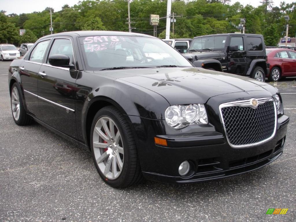 Brilliant Black Crystal Pearl 2010 Chrysler 300 SRT8 Exterior Photo #29894460