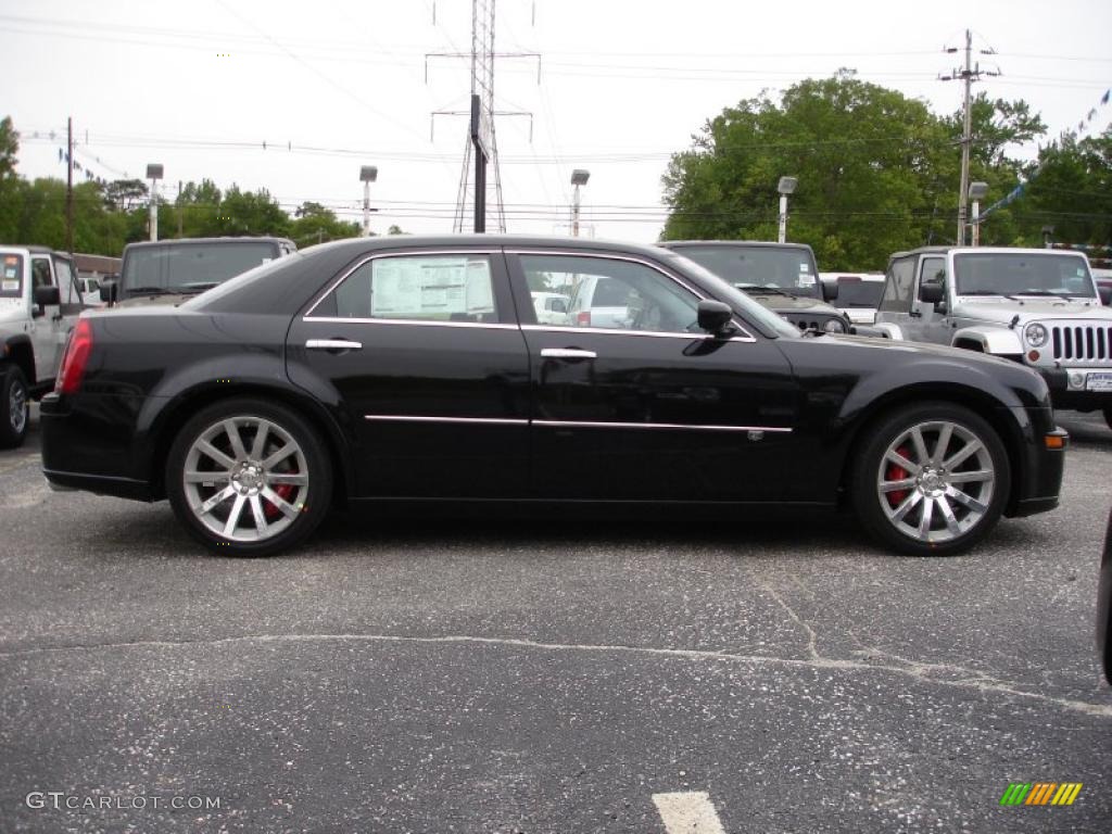 Brilliant Black Crystal Pearl 2010 Chrysler 300 SRT8 Exterior Photo #29894468