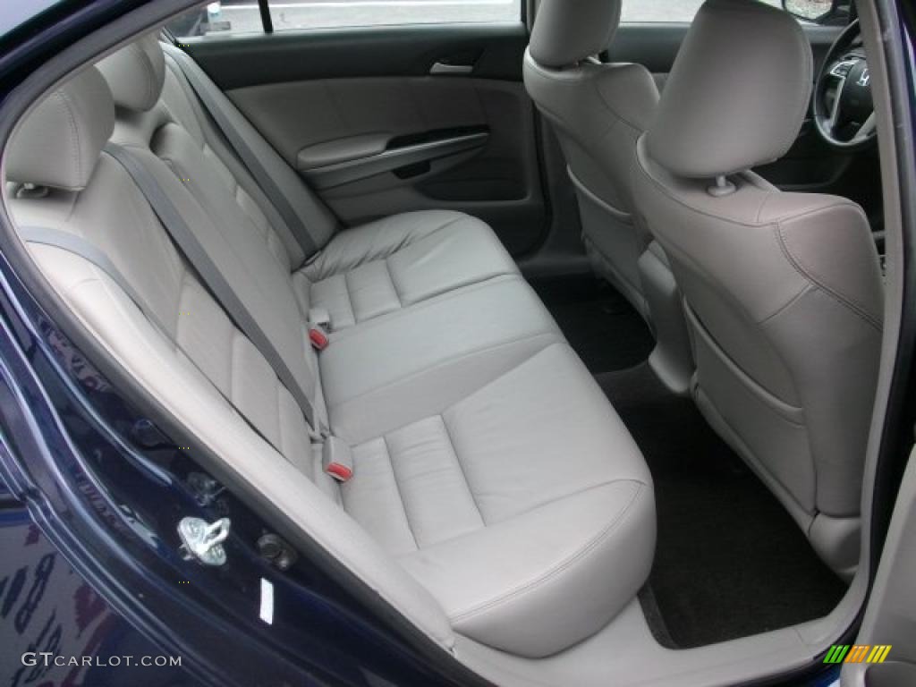 2008 Accord EX-L Sedan - Royal Blue Pearl / Gray photo #20