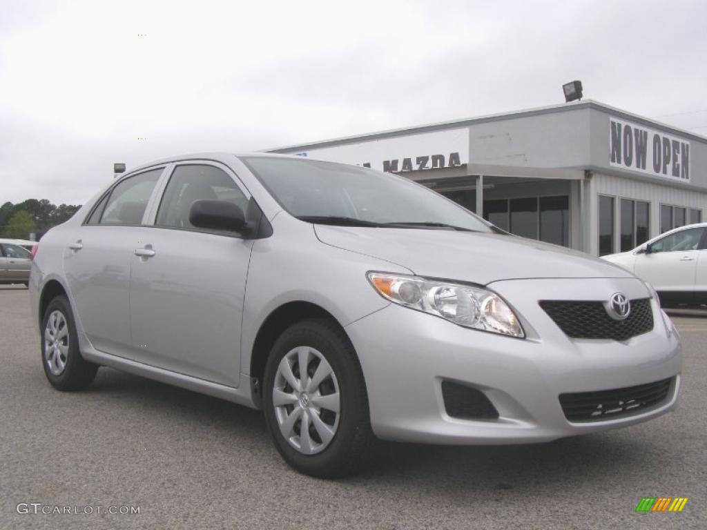 2010 Corolla  - Classic Silver Metallic / Ash photo #1