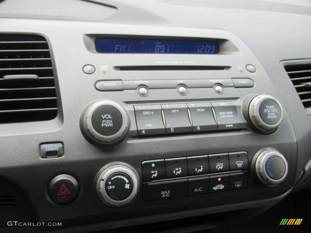 2007 Civic EX Sedan - Royal Blue Pearl / Gray photo #15