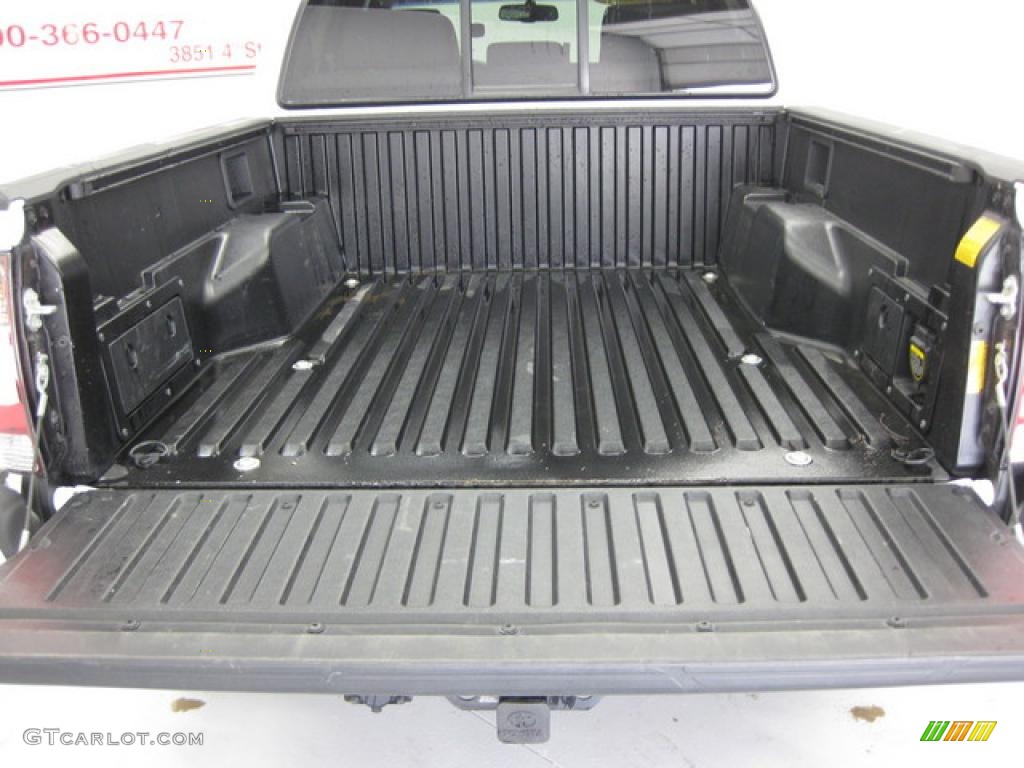 2009 Tacoma V6 TRD Sport Double Cab 4x4 - Super White / Graphite Gray photo #10