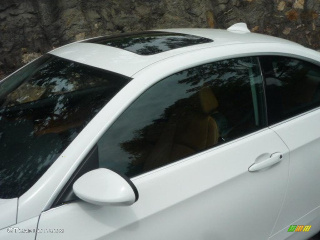 2007 3 Series 335i Coupe - Alpine White / Saddle Brown/Black photo #14