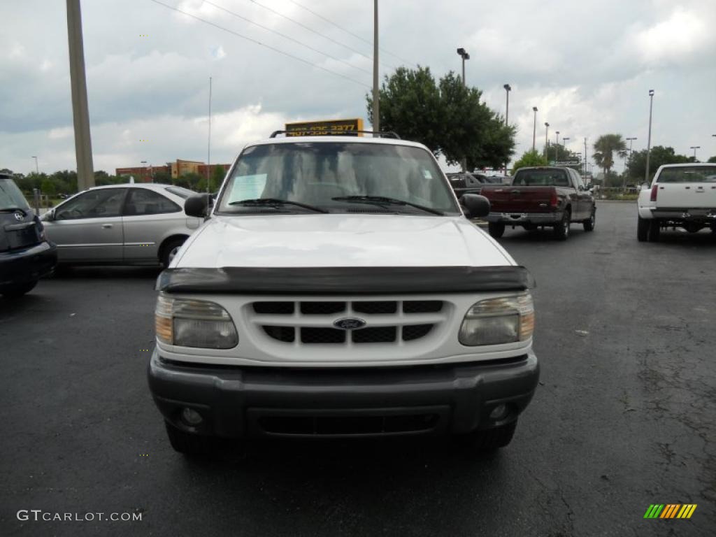 1999 Explorer Sport - Oxford White / Dark Graphite photo #3