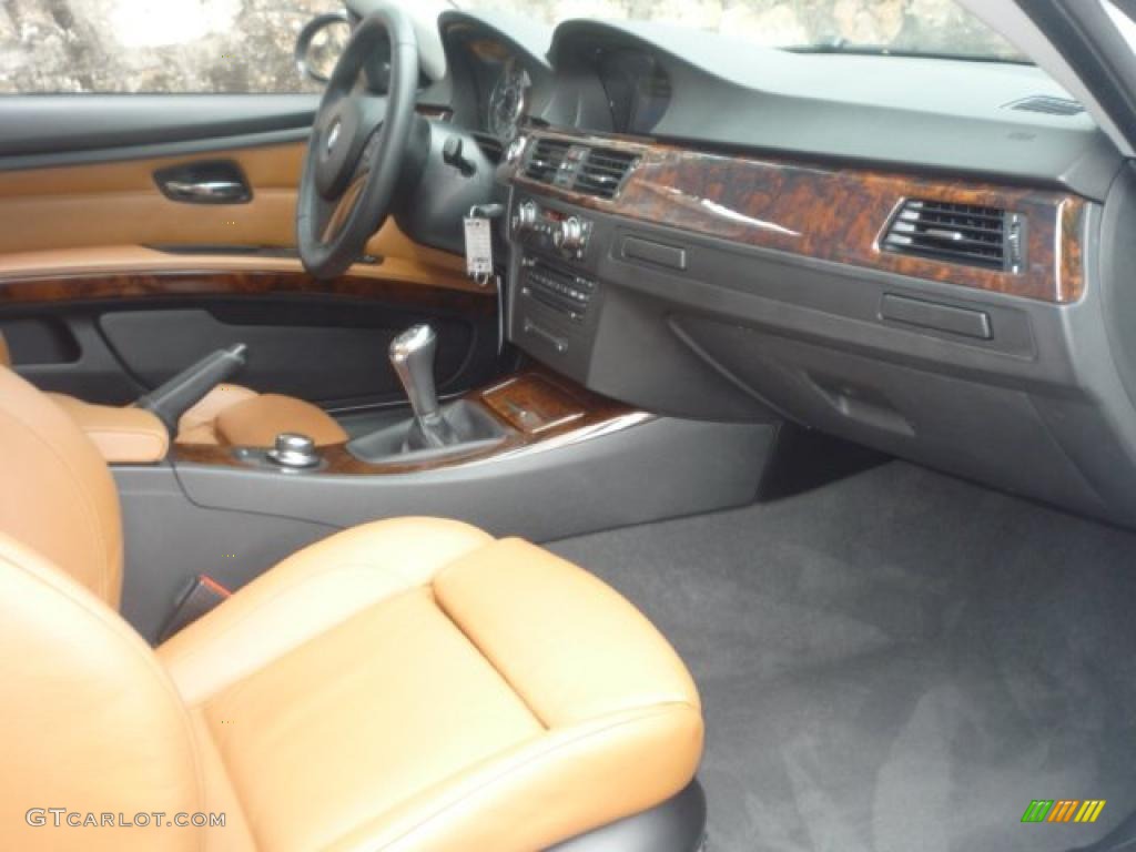 2007 3 Series 335i Coupe - Alpine White / Saddle Brown/Black photo #19