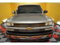 2001 Light Pewter Metallic Chevrolet Silverado 1500 Extended Cab 4x4  photo #2