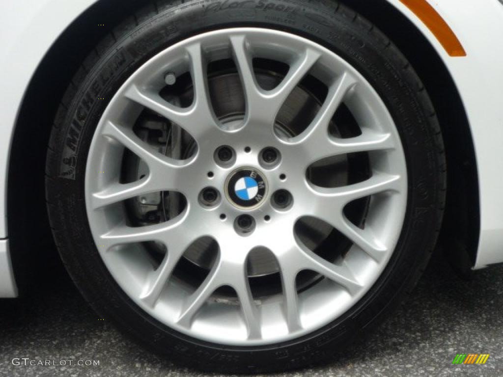 2007 3 Series 335i Coupe - Alpine White / Saddle Brown/Black photo #27
